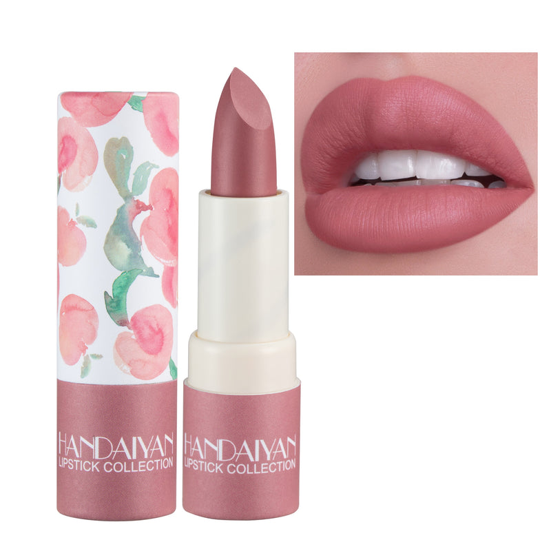 HANDAIYAN Floral Print Soft Velvet Lipstick handaiyan 65503