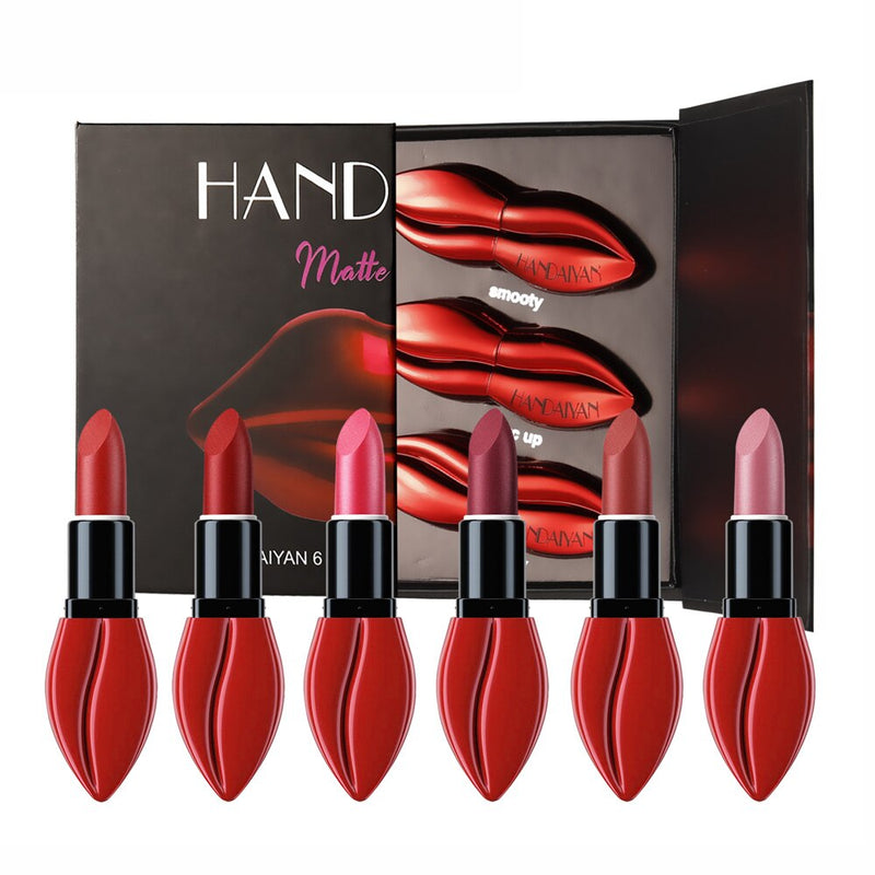 HANDAIYAN Big Mouth Nude Waterproof Long-Lasting Lip Stick handaiyan