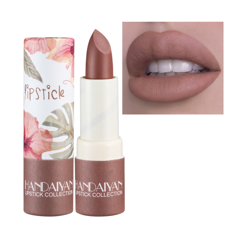 HANDAIYAN Floral Print Soft Velvet Lipstick handaiyan 65505