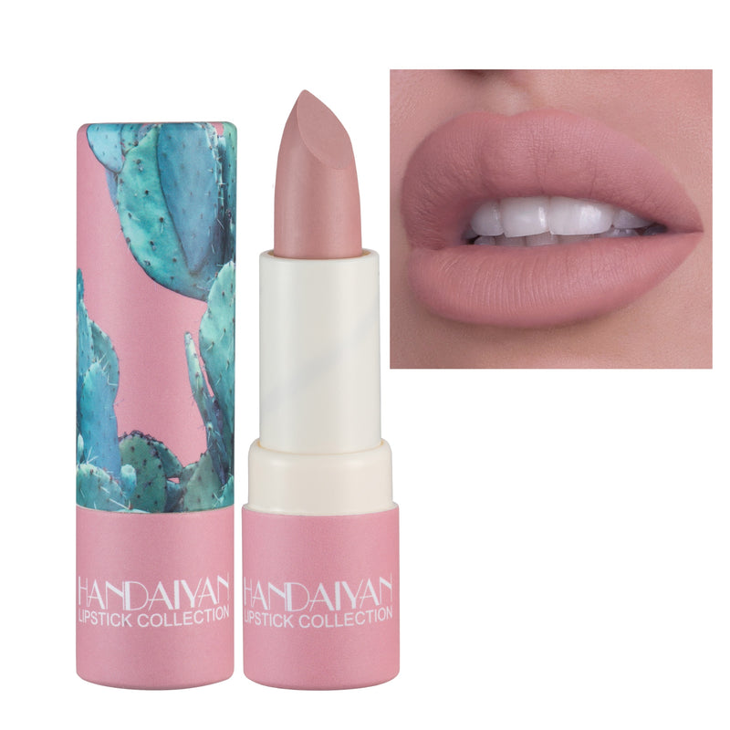 HANDAIYAN Floral Print Soft Velvet Lipstick handaiyan 65504