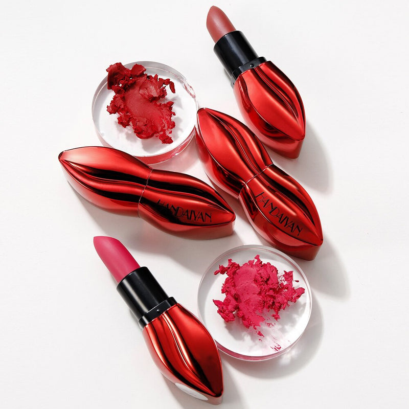 HANDAIYAN Big Mouth Nude Waterproof Long-Lasting Lip Stick handaiyan
