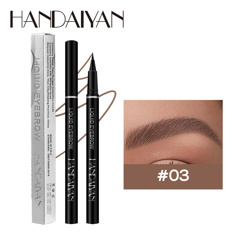 HANDAIYAN 5 Colors Liquid Eyebrow Pen handaiyan 03#