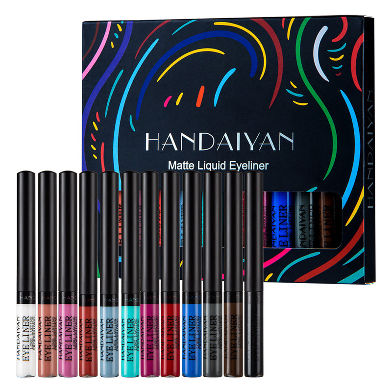 HANDAIYAN Long-wear Waterproof Eyeliner handaiyan Set B