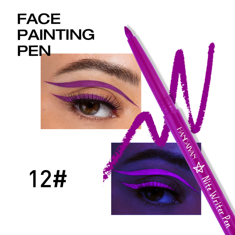 HANDAIYAN UV Glow Eyeliner Set handaiyan 12#