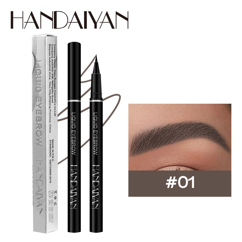 HANDAIYAN 5 Colors Liquid Eyebrow Pen handaiyan 01#