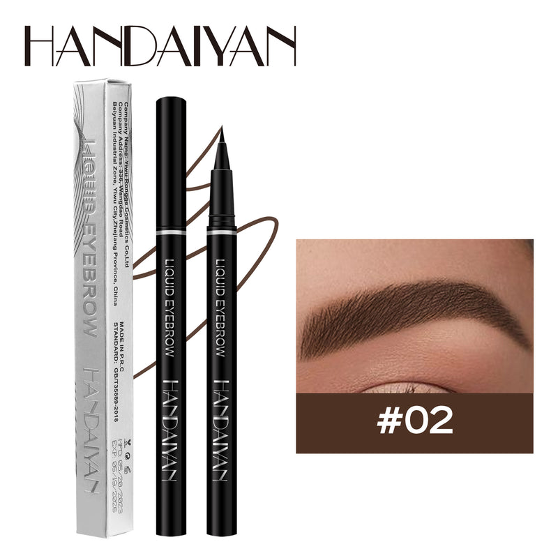 HANDAIYAN 5 Colors Liquid Eyebrow Pen handaiyan 02#