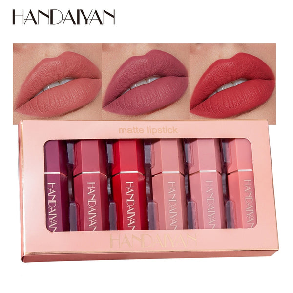 HANDAIYAN Cream Matte Lip Stick Set handaiyan