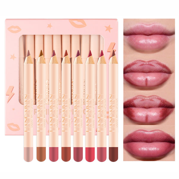 HANDAIYAN Nude Matte Lipstick and Lip Liner Set handaiyan